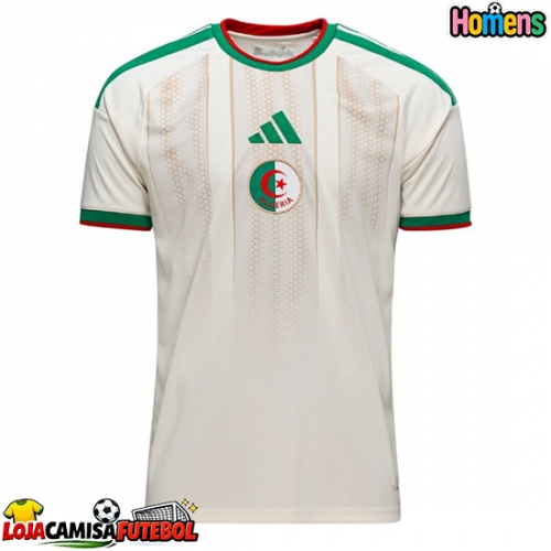 Camisa de Futebol Argélia Equipamento Principal Mundo 2026 Manga Curta